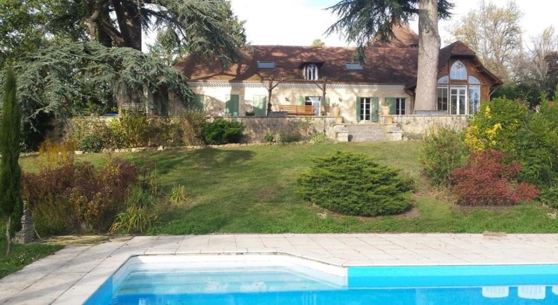 Ferienwohnung Les Deux Cedres Bergerac Exterior foto
