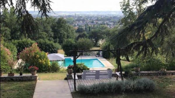 Ferienwohnung Les Deux Cedres Bergerac Exterior foto
