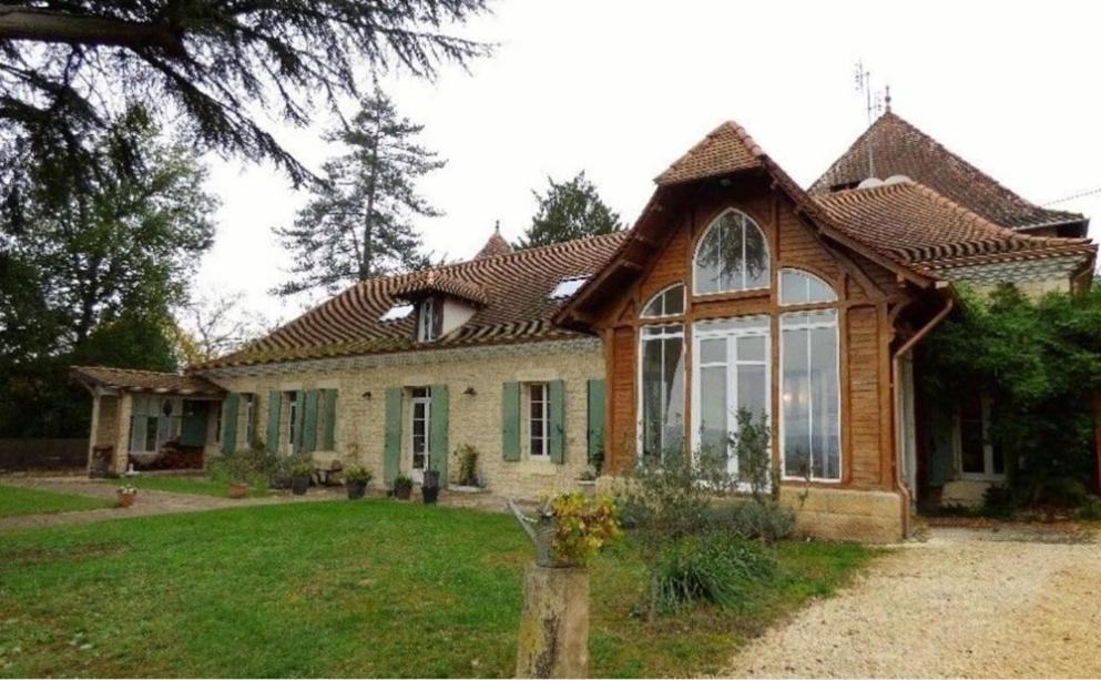 Ferienwohnung Les Deux Cedres Bergerac Exterior foto