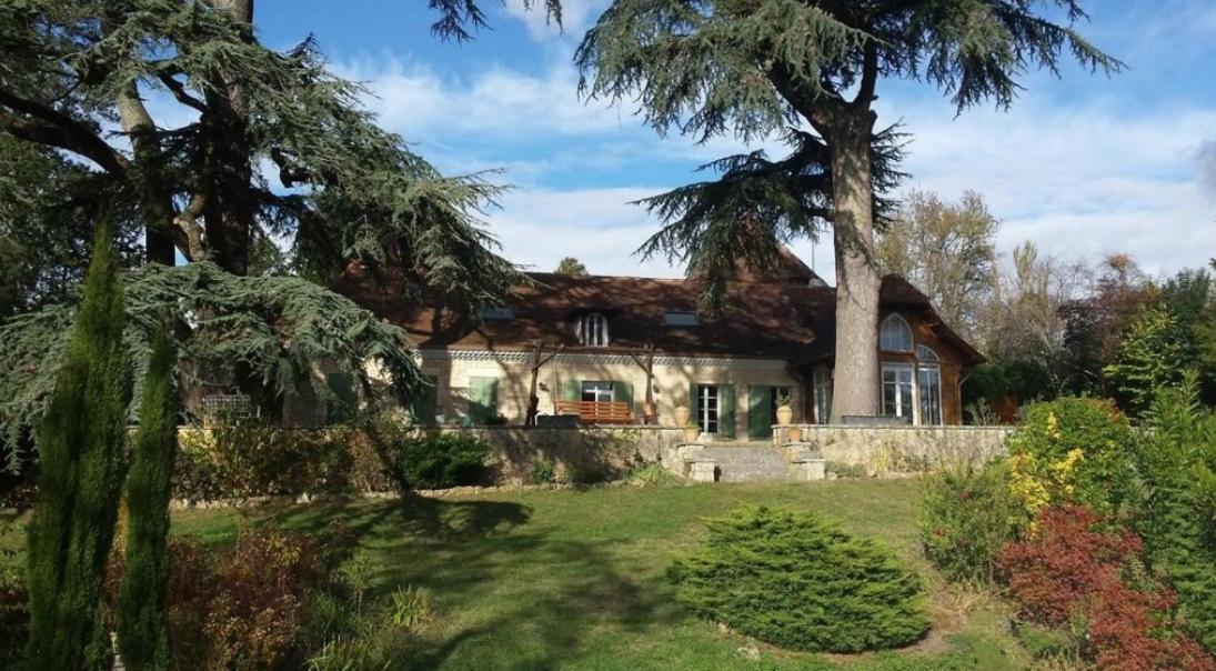 Ferienwohnung Les Deux Cedres Bergerac Exterior foto