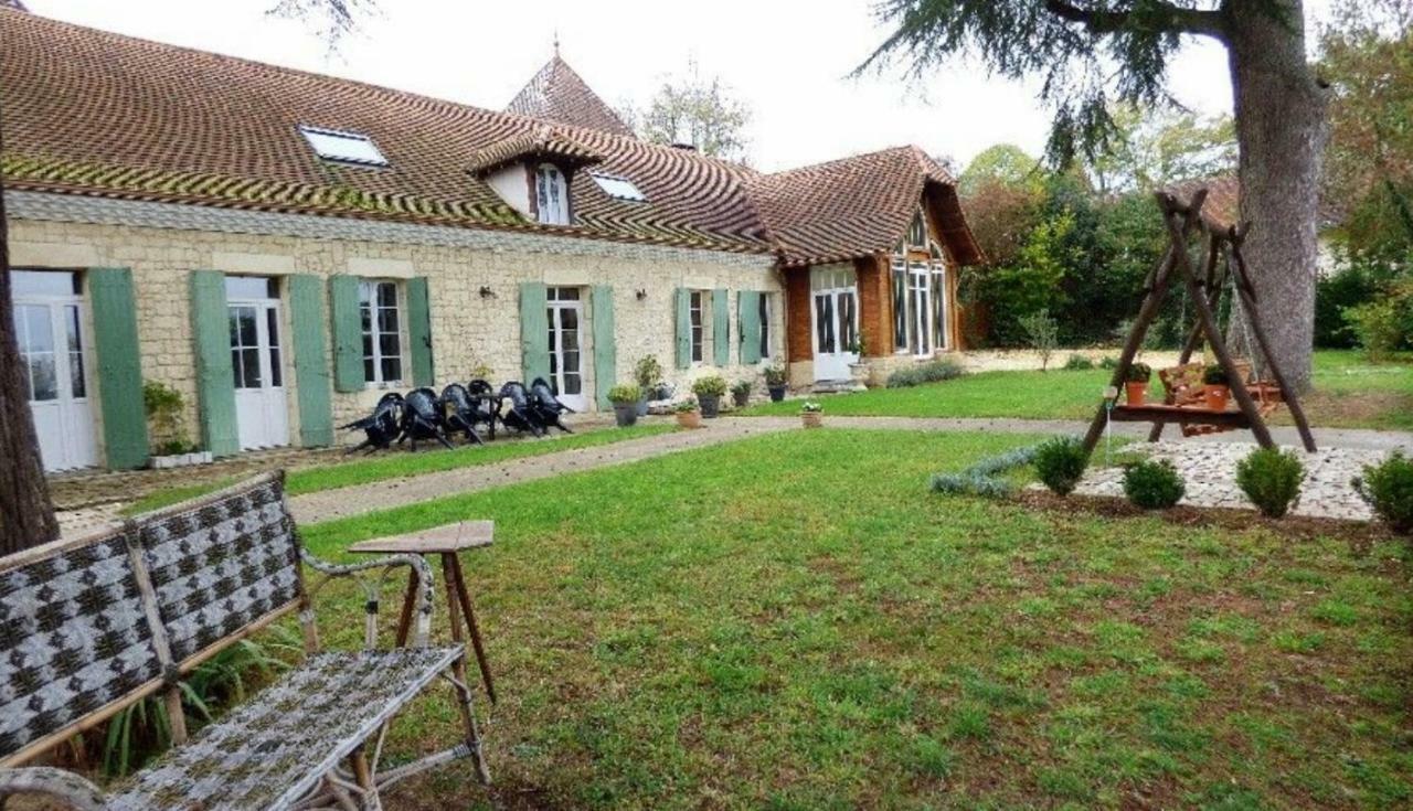 Ferienwohnung Les Deux Cedres Bergerac Exterior foto